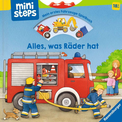Ravensburger ministeps: Everything that has wheels
