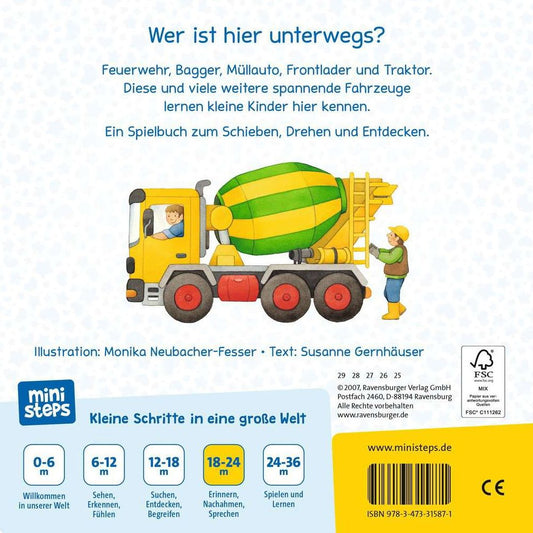 Ravensburger ministeps: Everything that has wheels