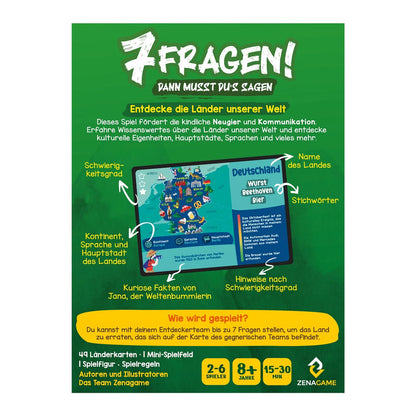 7 Fragen! Länder