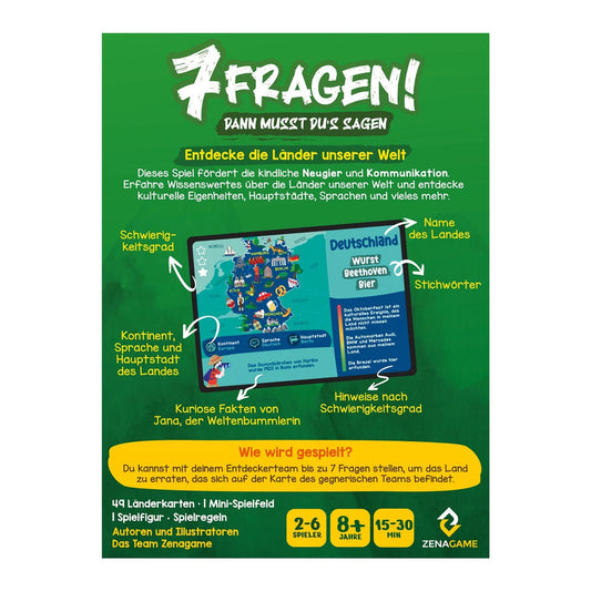 7 Fragen! Länder