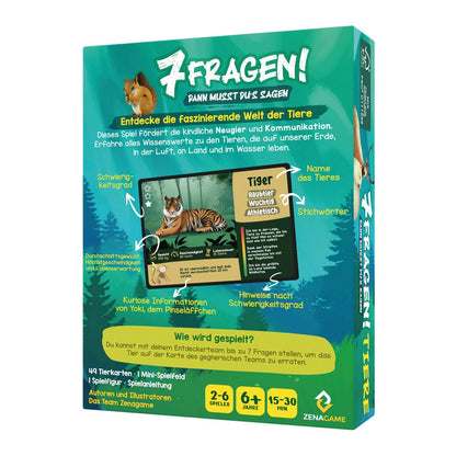 7 Fragen! Tiere