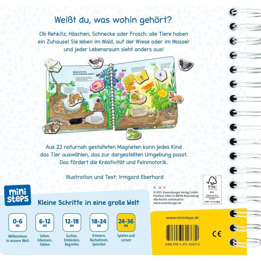 Minipas Ravensburger : Qui habite où ?