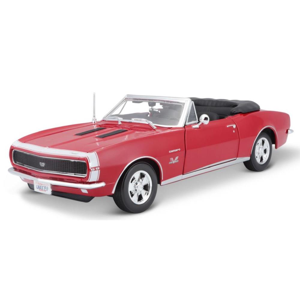 Maisto Chevrolet Camaro 1968 SS 396 convertible red 1/18