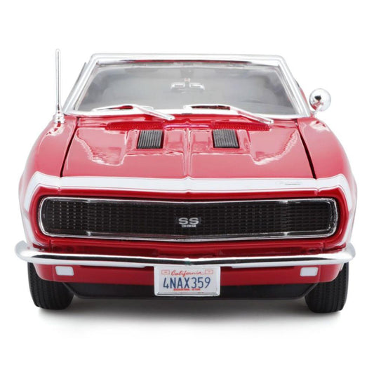 Maisto Chevrolet Camaro 1968 SS 396 convertible red 1/18
