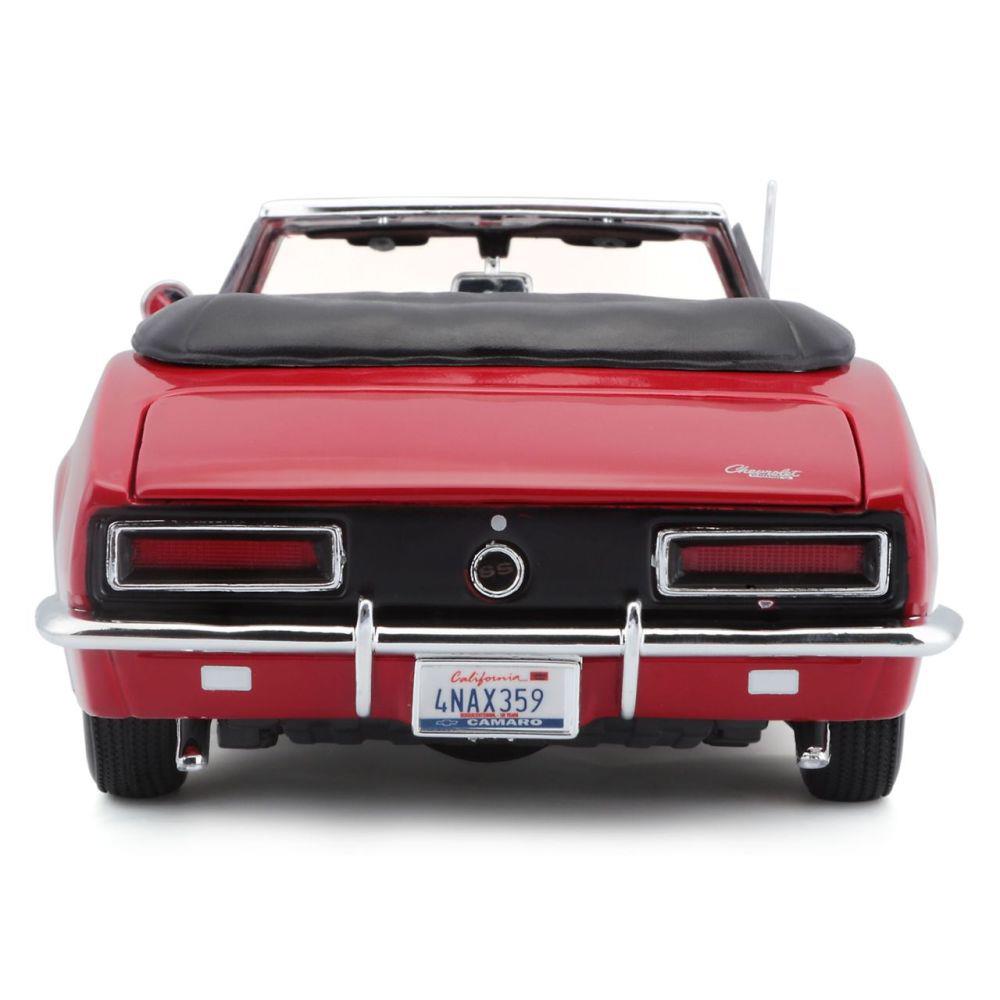 Maisto Chevrolet Camaro 1968 SS 396 convertible red 1/18