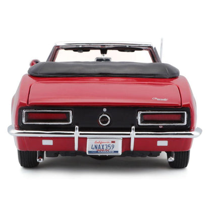 Maisto Chevrolet Camaro 1968 SS 396 convertible red 1/18