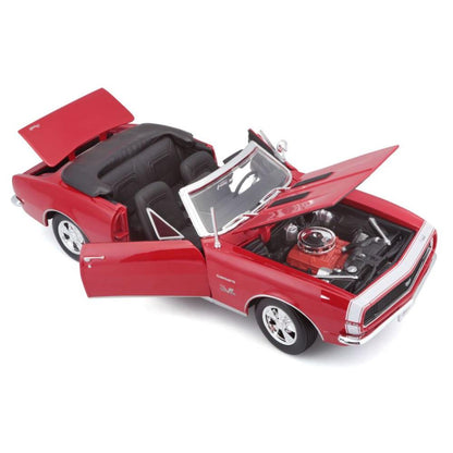 Maisto Chevrolet Camaro 1968 SS 396 convertible red 1/18