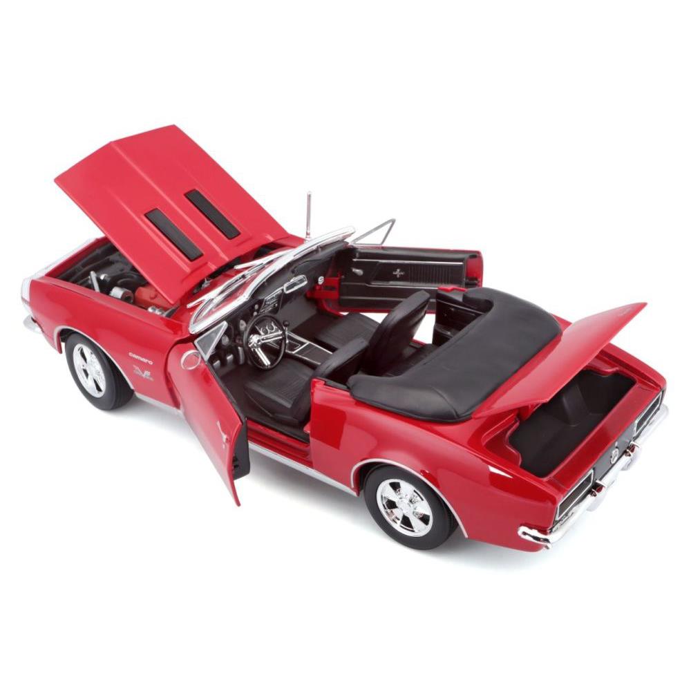 Maisto Chevrolet Camaro 1968 SS 396 convertible red 1/18