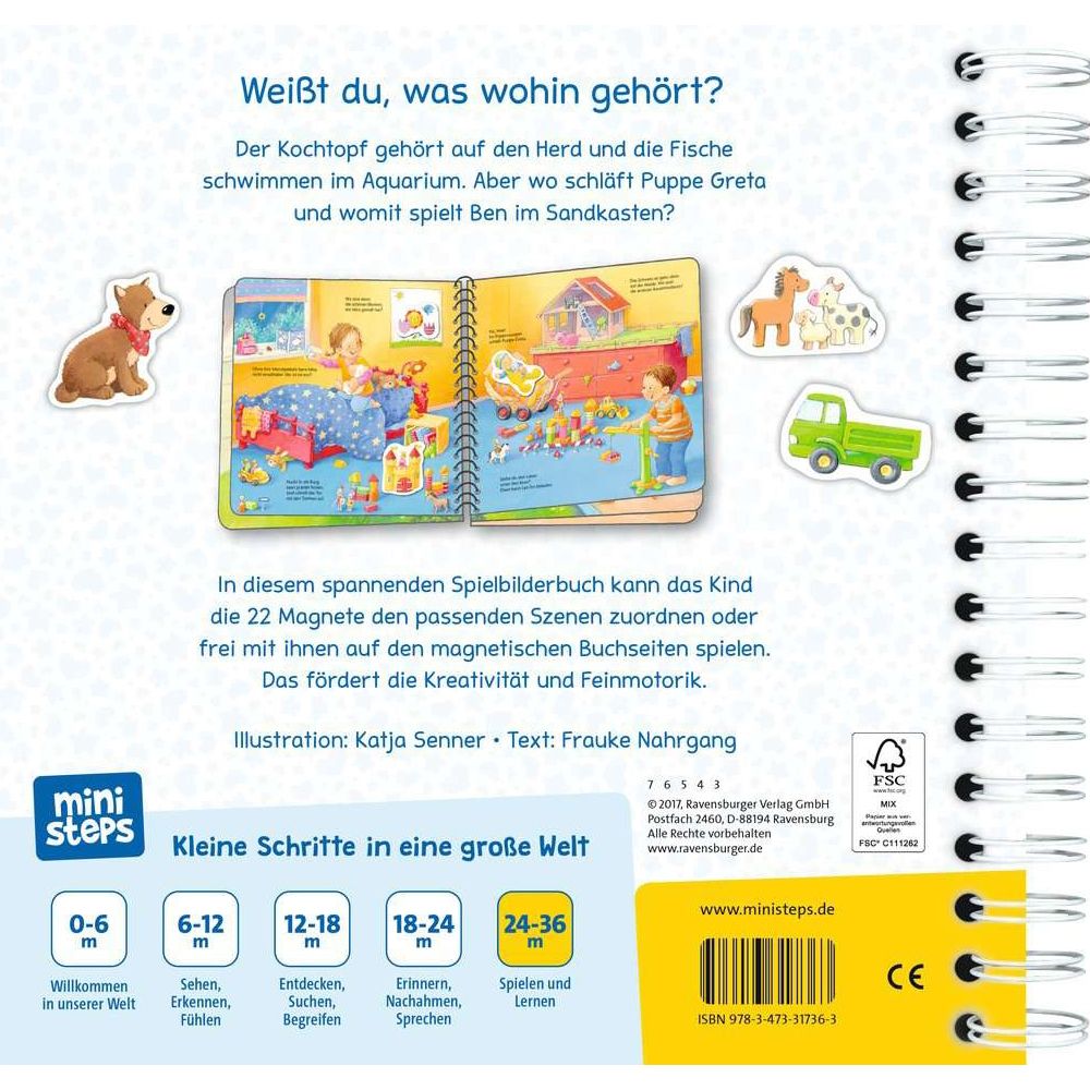 Mini-pas Ravensburger : Qu'est-ce qui va ensemble ?