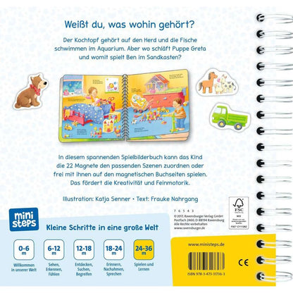 Mini-pas Ravensburger : Qu'est-ce qui va ensemble ?