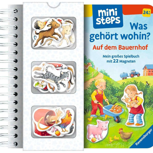 Ravensburger ministeps: What belongs where? On the farm