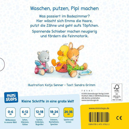 Ravensburger ministeps: Washing hair, brushing teeth