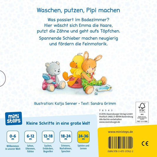 Ravensburger ministeps: Washing hair, brushing teeth