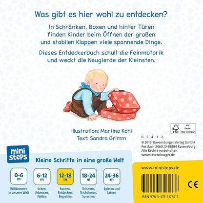 Mini-étapes Ravensburger : ouvrez-le et jetez un œil