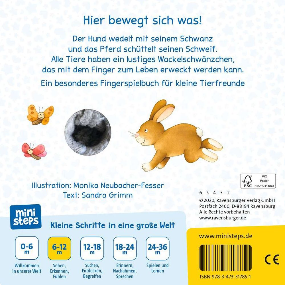 Ravensburger ministeps: What's wobbling here? What's wriggling here?