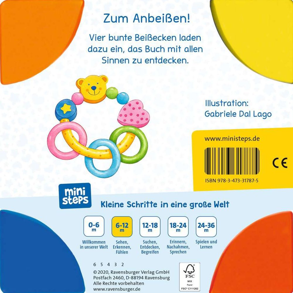 Minipas Ravensburger : Mon tout premier livre de dentition