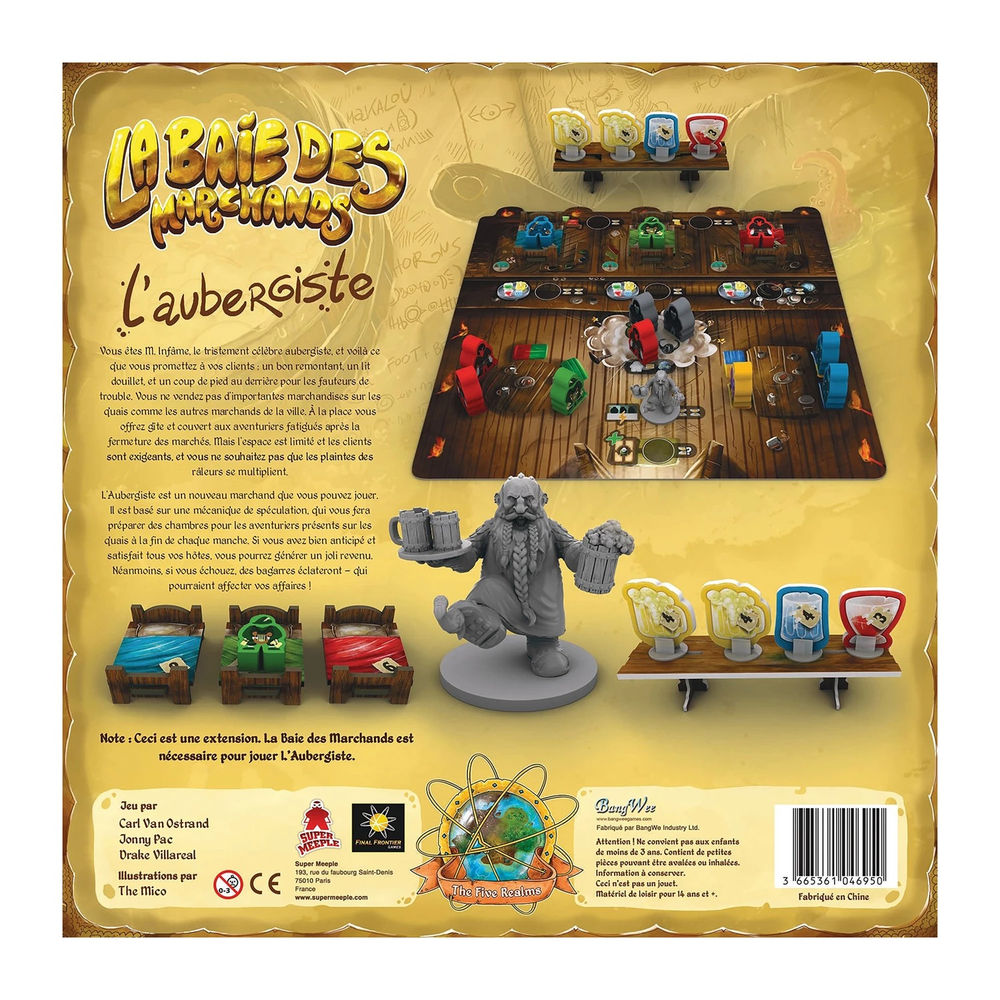 Super Meeple L'aubergiste - Ext. Baie d. March. (f)