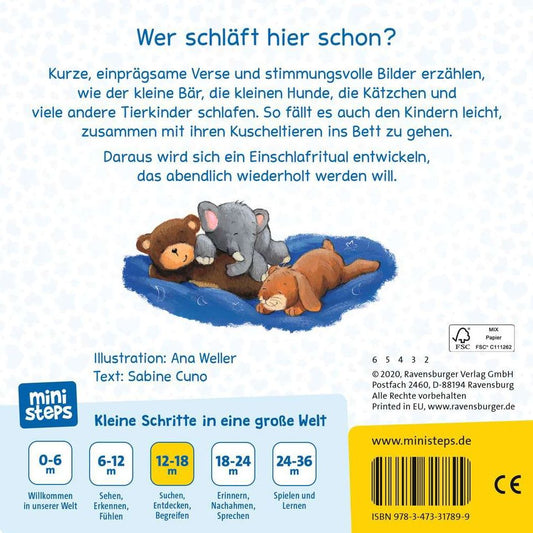 Ravensburger ministeps: When little animals are tired (small edition)