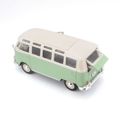 Maisto Volkswagen Bulli T1 Van Samba green 1/24
