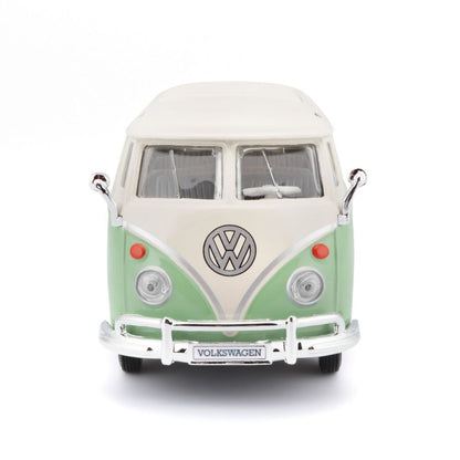 Maisto Volkswagen Bulli T1 Van Samba green 1/24
