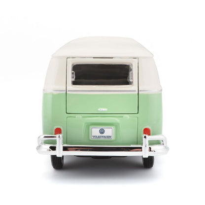 Maisto Volkswagen Bulli T1 Van Samba green 1/24