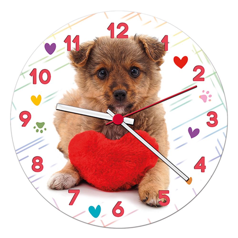 Clementoni Puzzle Clock Puppy 96 pcs.