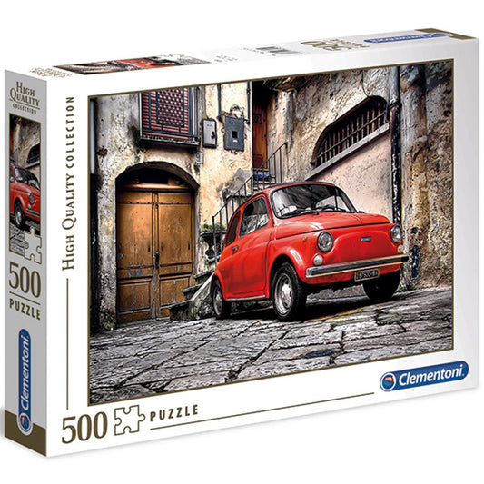 Clementoni Puzzle Fiat 500, 500 pièces