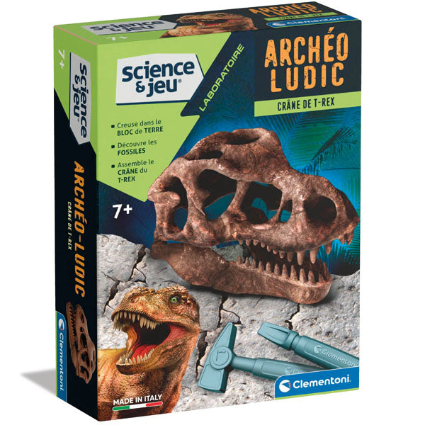 Clementoni Archéo Ludic, Crâne de T-Rex FR