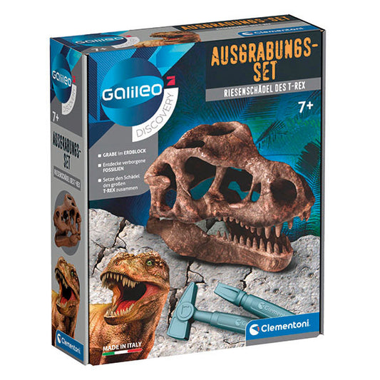 Clementoni Ausgrabungsset Riesenschädel T-Rex D
