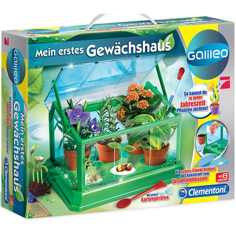 Clementoni Mein erstes Gewächshaus D