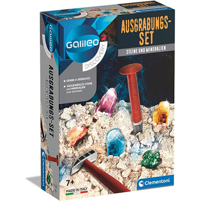 Clementoni Ausgrabungset Steine & Mineralien