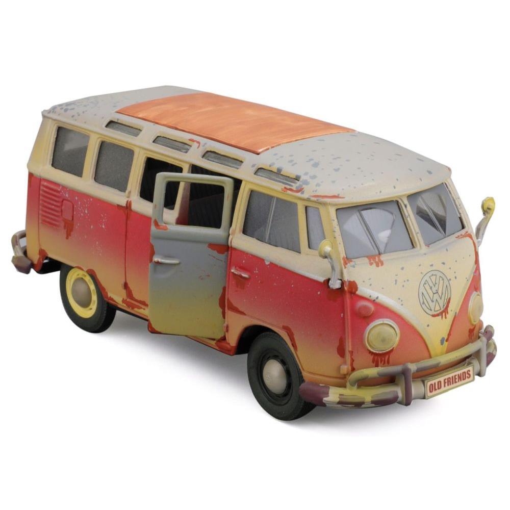 Maisto VW Van "Samba" Old Friends 1/24 red/white