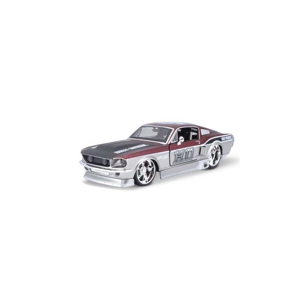 Maisto Ford Mustang GT 1967 Harley Davidson, 1:24