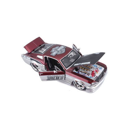 Maisto Ford Mustang GT 1967 Harley Davidson, 1:24