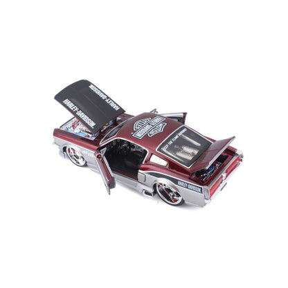 Maisto Ford Mustang GT 1967 Harley Davidson, 1:24