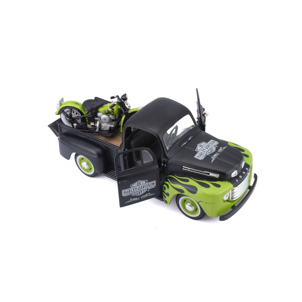 Maisto Ford F-1 Pick-Up 1948 Harley Davison Design, 1:24