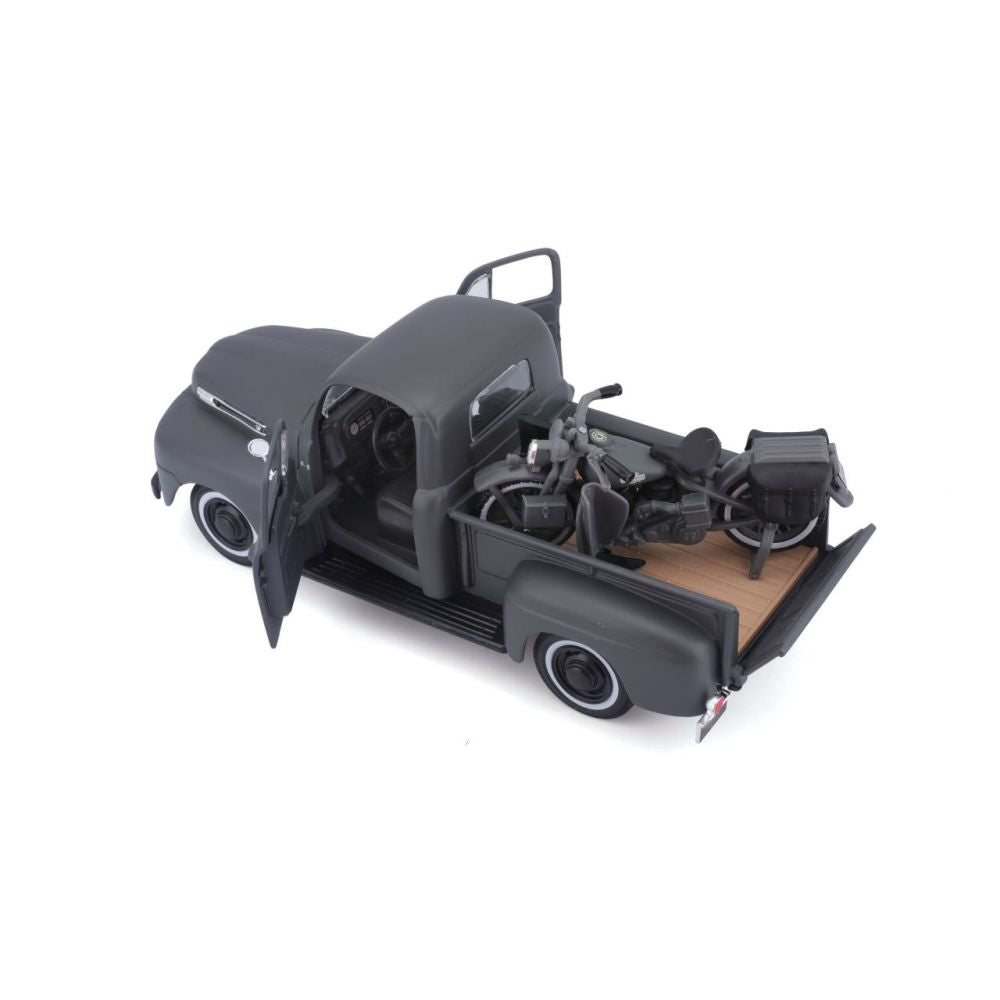 Maisto Ford F-1 Pickup 1948 Flathead Moto 1:24