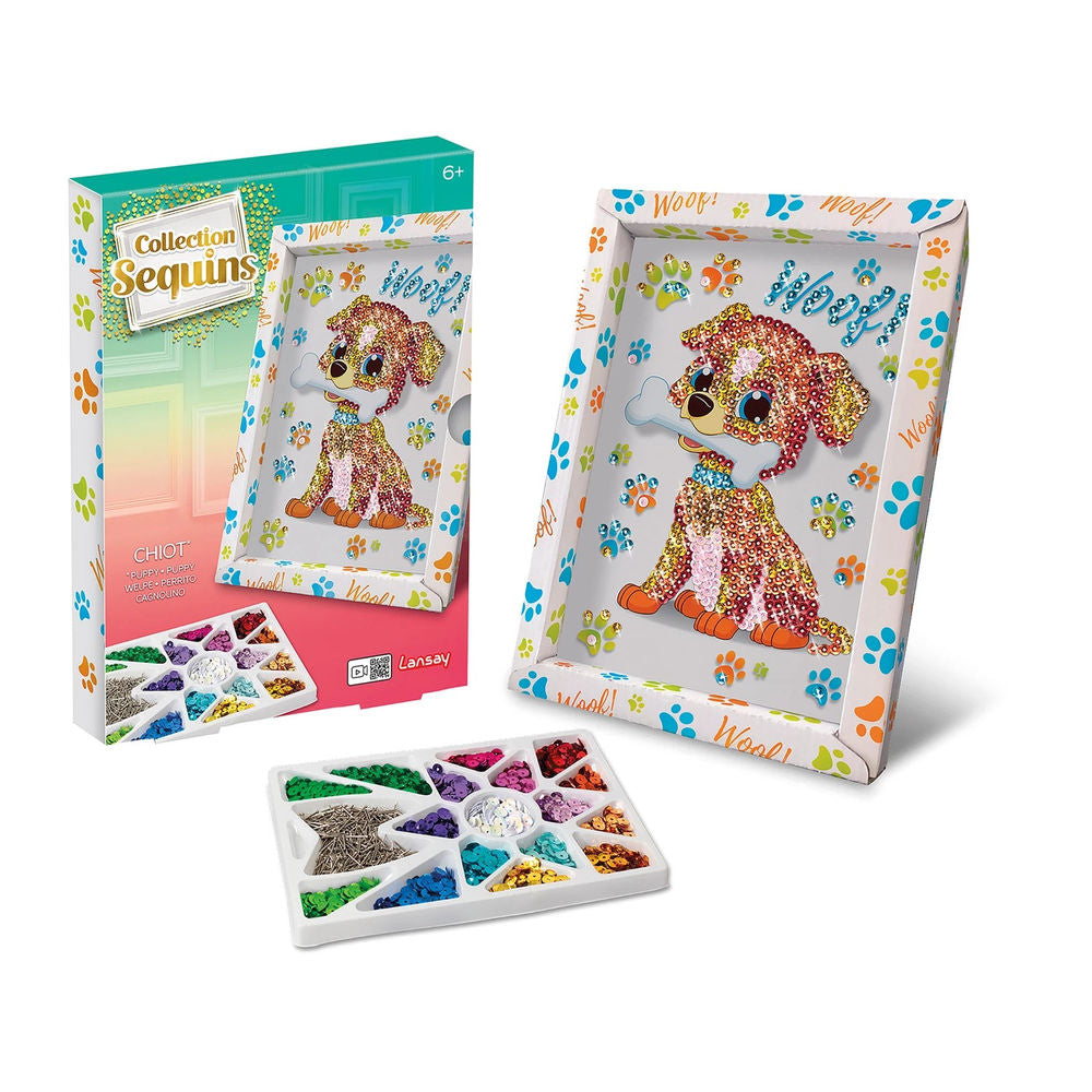 Collection Sequins Sequin Art Dog