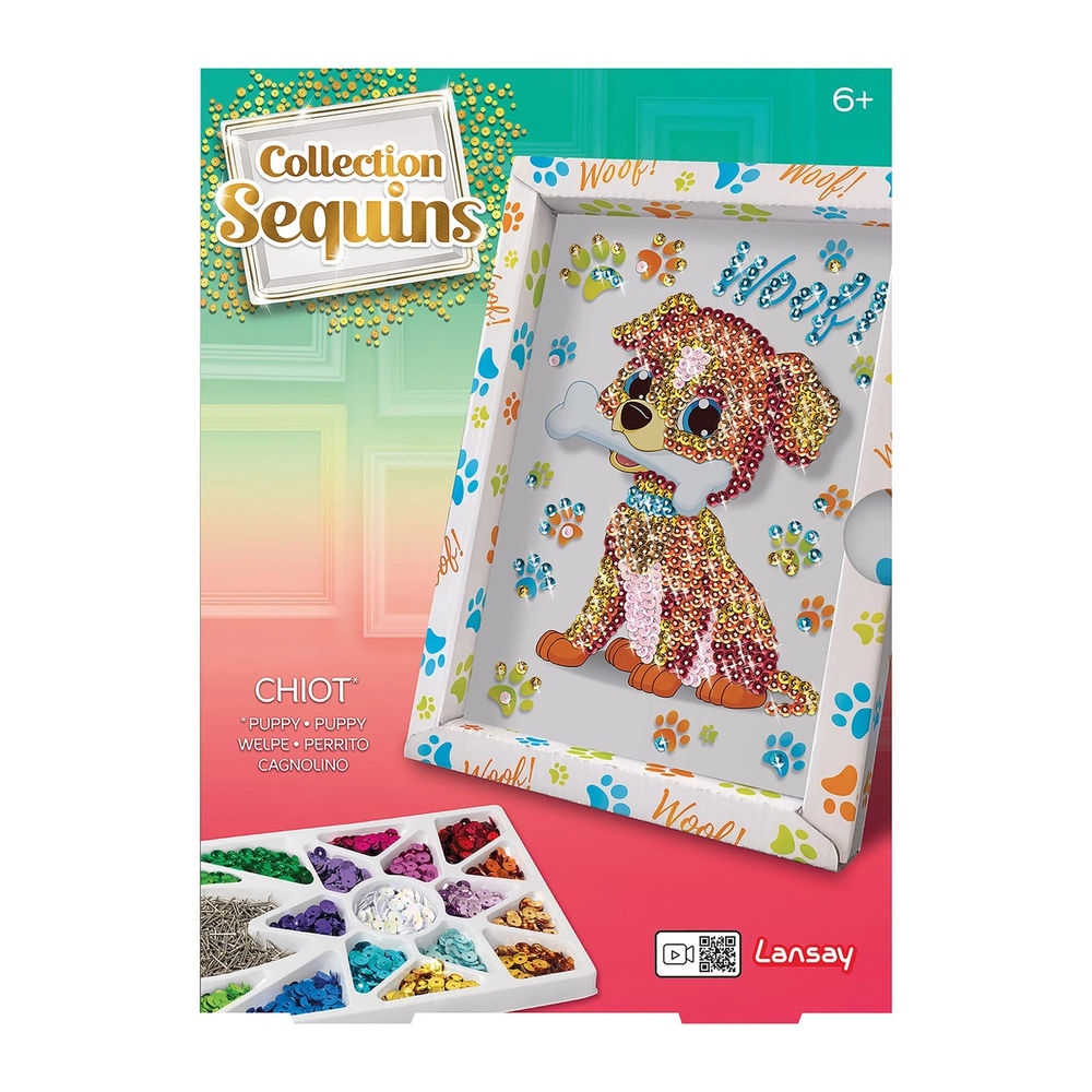 Collection Sequins Sequin Art Dog