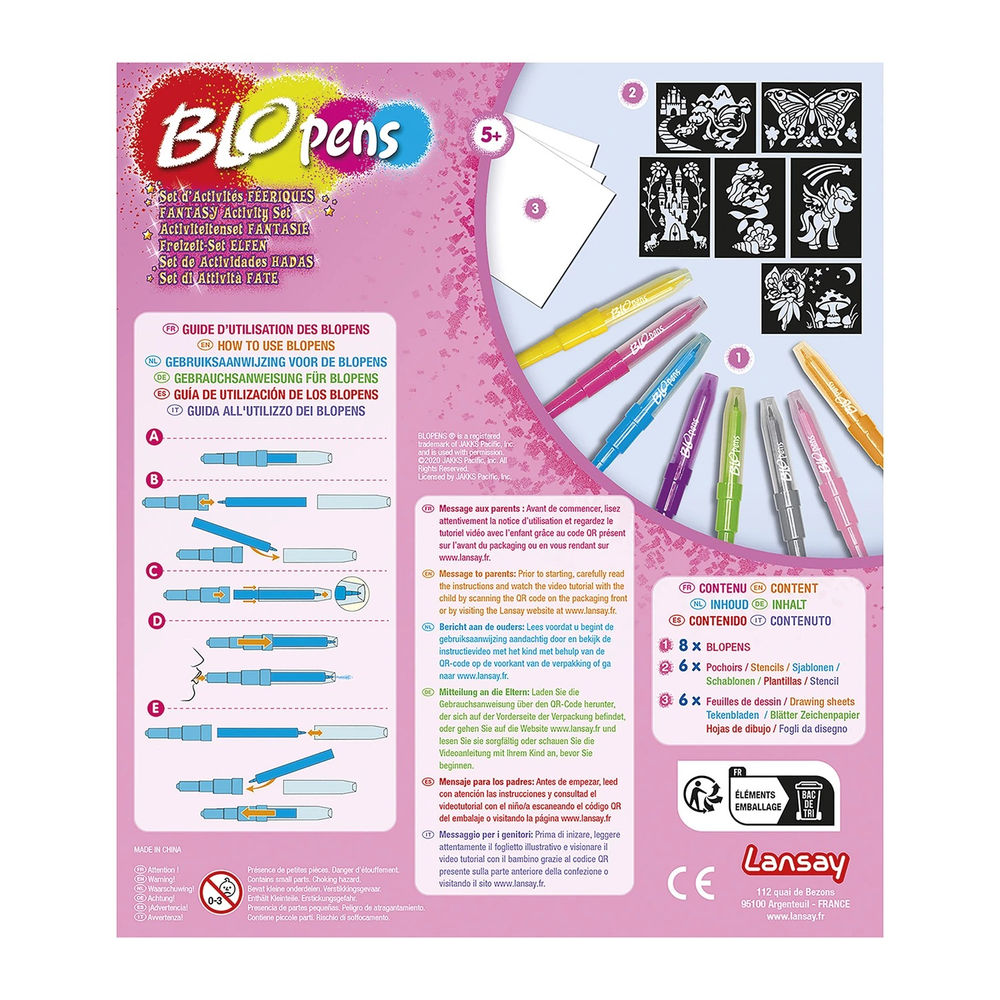 Blopens Spray Pen Set Fantasy