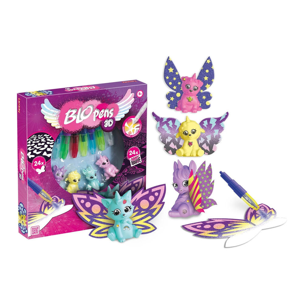 Blopens Spray Pen Set 3D Animals