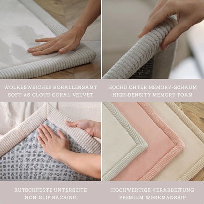 Hakuna Matte Samtmatte, Wolke Spielmatte, 1.7 x 1.2 m, Dinosaur Balloons