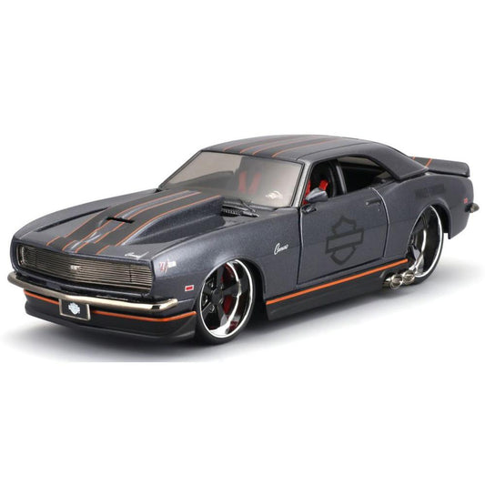 Maisto Chevrolet Camaro 1968 Harley Davidson 1/24 noire