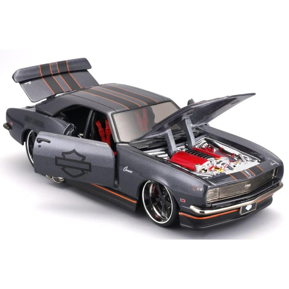 Maisto Chevrolet Camaro 1968 Harley Davidson 1/24 black