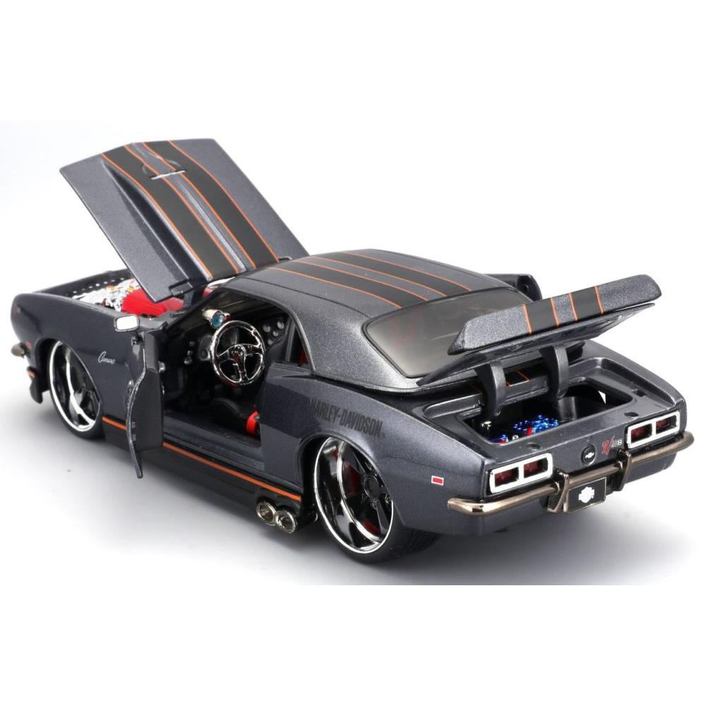 Maisto Chevrolet Camaro 1968 Harley Davidson 1/24 black