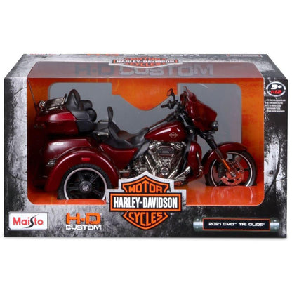 Maisto Harley Davidson Trike CVO Tri Glide 2021, 1:12