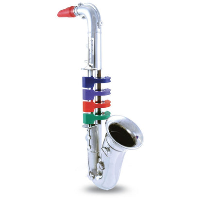 Saxophone Bontempi avec 4 touches colorées, 36 cm
