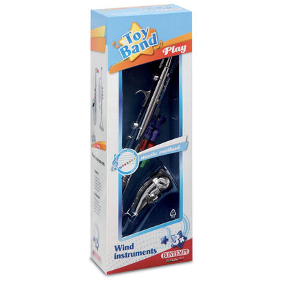 Saxophone Bontempi avec 4 touches colorées, 36 cm