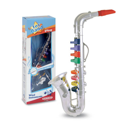 Saxophone Bontempi avec 8 touches colorées
