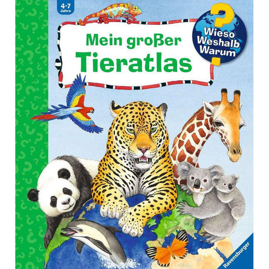 Ravensburger Why? What? What for?: My big animal atlas